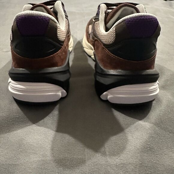 New Balance 990v6 Rich Oak Cosmic Grape Sneakers Made in USA Mens 11.5 U990OP6 main image 6